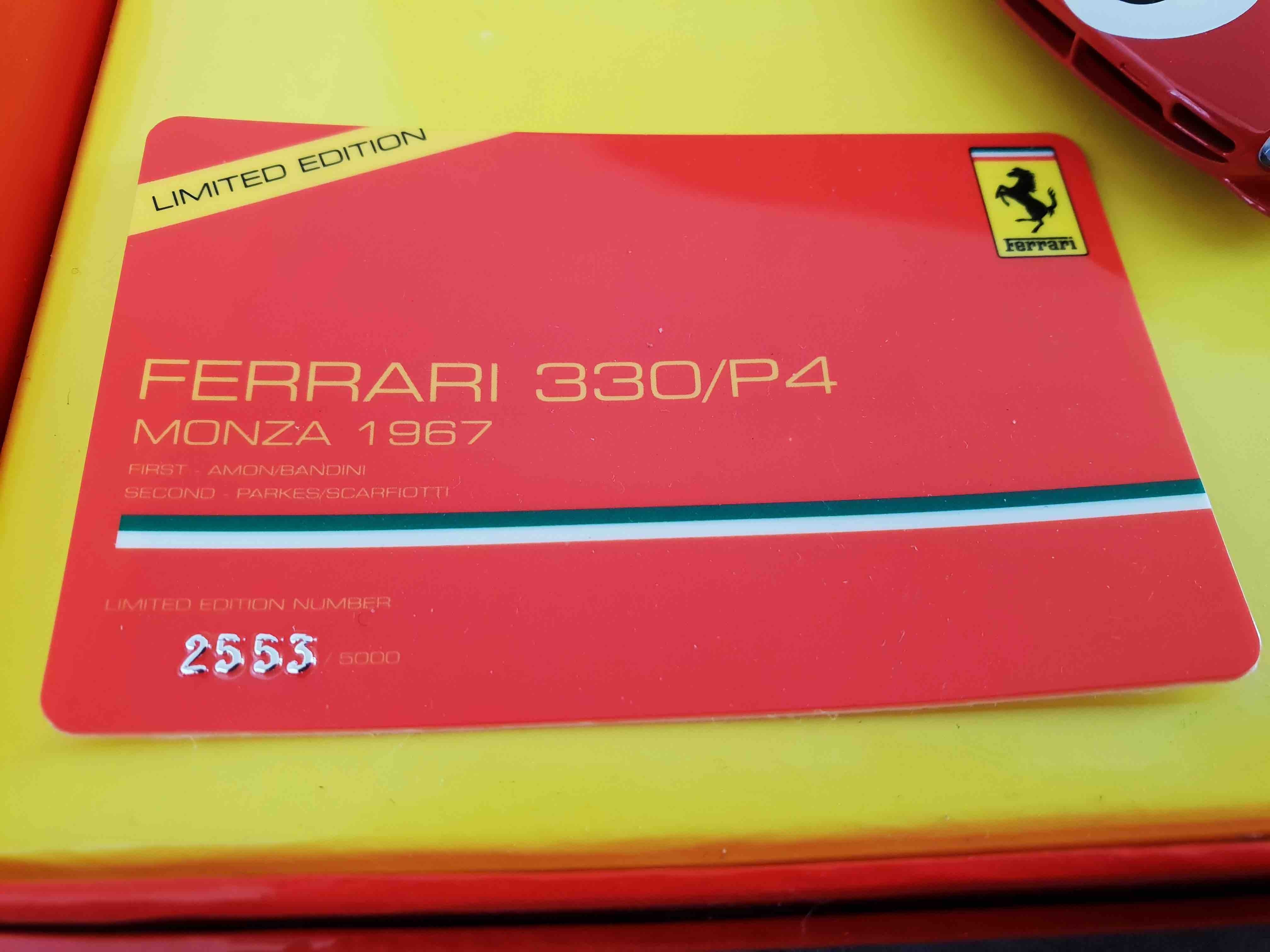 SCALEXTRIC C2770A FERRARI 330