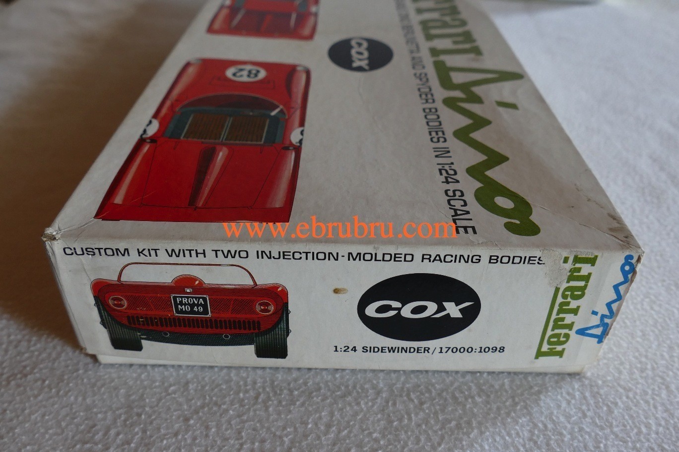 FERRARI DINO COX SCALE 1/24 SLOT CAR