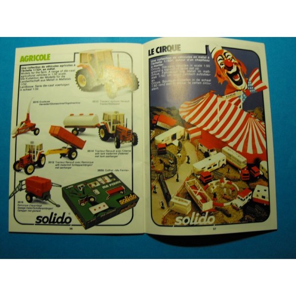 CATALOGUE SOLIDO 1980/1981