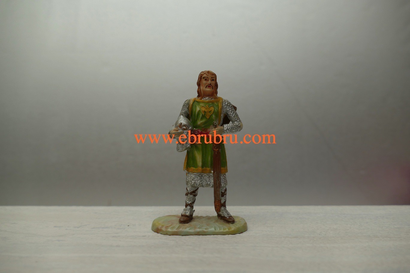 SIR GAWAIN ELASTOLIN OUGEN  TUNIQUE VERTE RITTER GAUVIN REF 8802