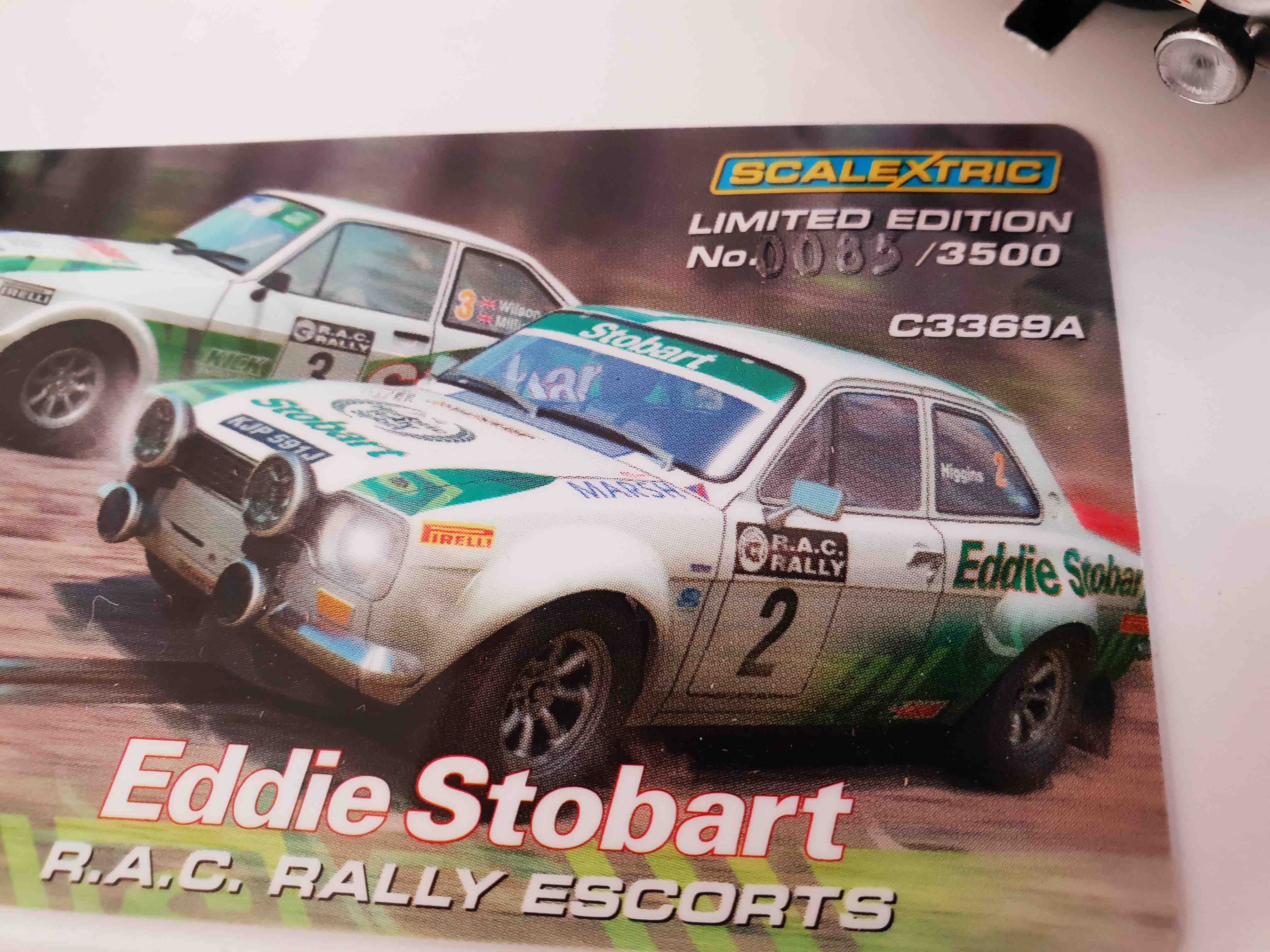 SCALEXTRIC C3369A EDDIE STOBART