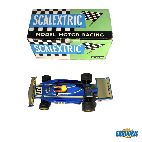 Ferrari B3 Form 1 bleue SCALEXTRIC Exin