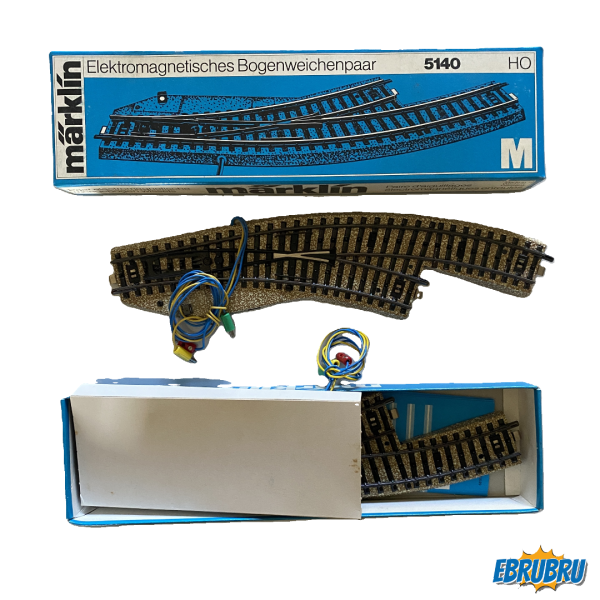 Rail électromagnétique de courbe MARKLIN 5140 M