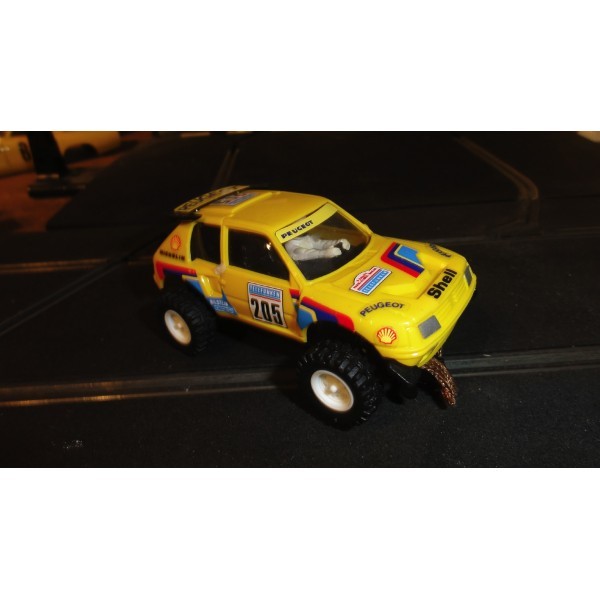 PEUGEOT 205 TURBO 16 SCALEXTRIC EXIN STS RÉF 2206