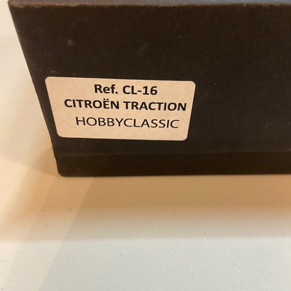 TRACTION CITROEN HOBBYCLASSIC REF CL-16