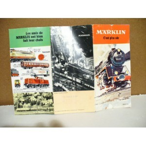 PLAQUETTE MARKLIN ANNEES 66/67