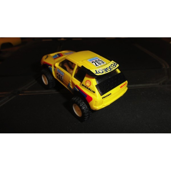 PEUGEOT 205 TURBO 16 SCALEXTRIC EXIN STS RÉF 2206