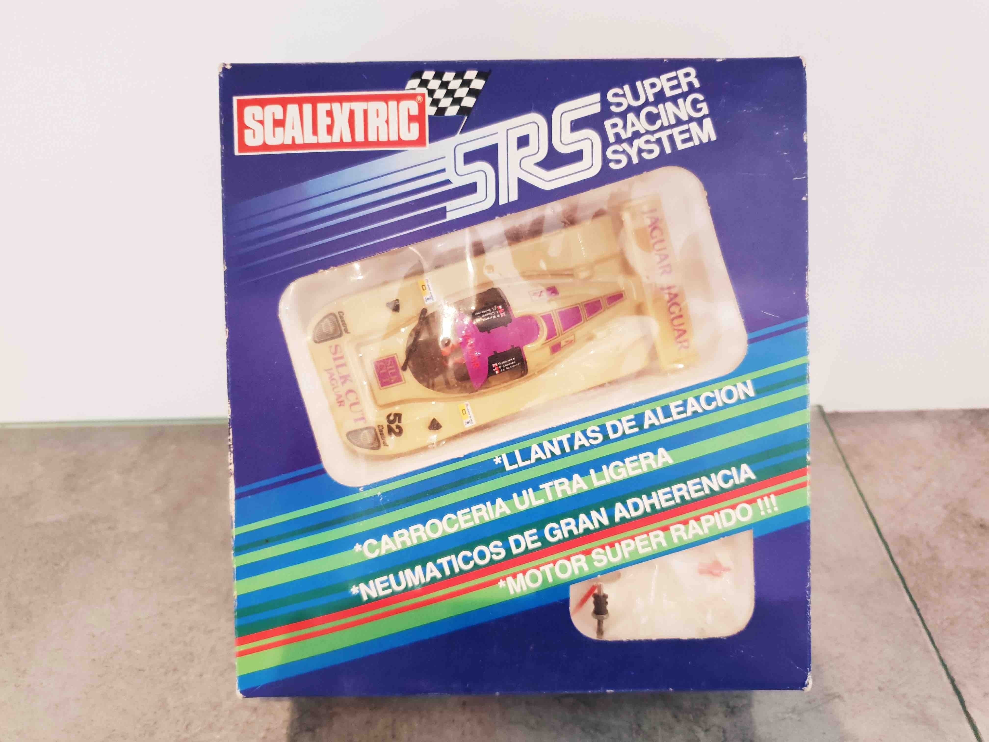 SCALEXTRIC SRS  7037 JAGUAR SILK CUT