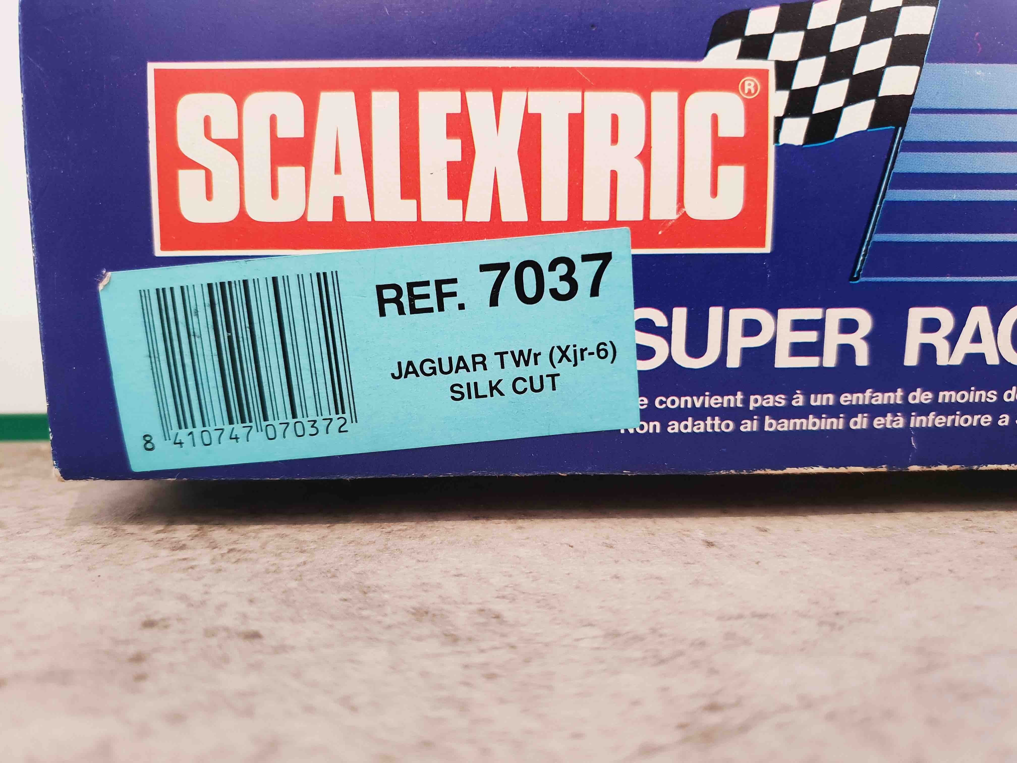 SCALEXTRIC SRS  7037 JAGUAR SILK CUT