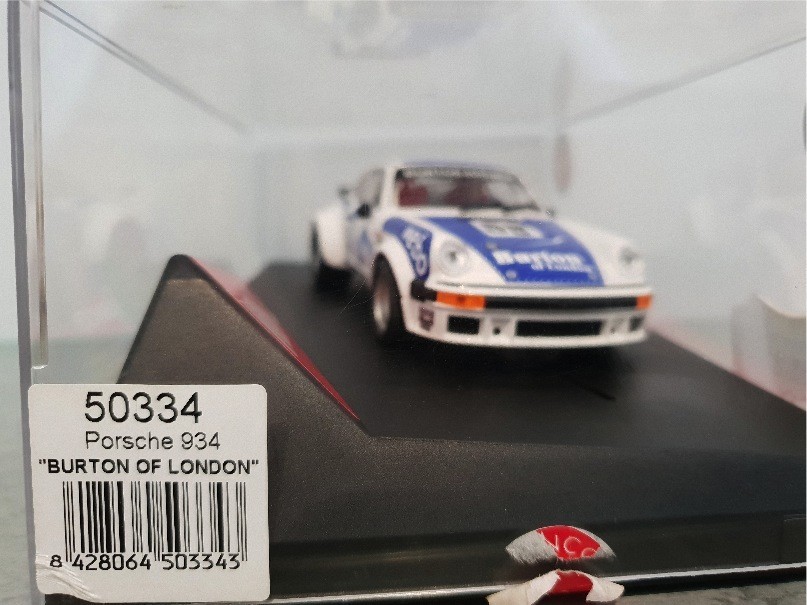 NINCO 50334 PORSCHE 934 BURTON OF LONDON