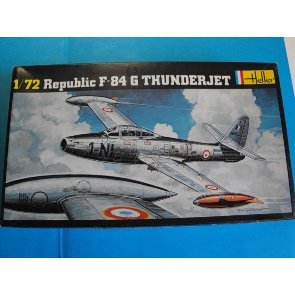 F 84 G THUNDERJET  HELLER  1/72 EME