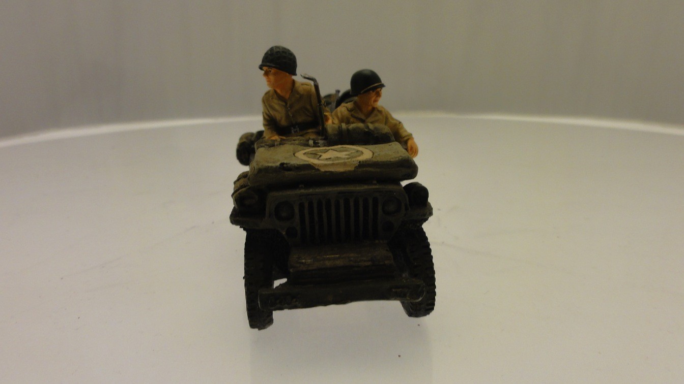 DD013 JEEP & TRAILER D DAY 1944 KING & COUNTRY