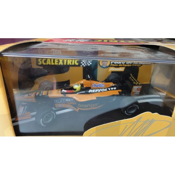 SET F1 COMPETITION SCALEXTRIC RÉF 6902 PEDRO DE LA ROSA ET MARC GENÉ