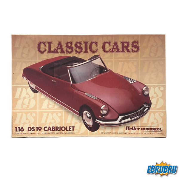 Citroen DS19 Cabriolet Classic Cars HELLER HUMBROL 80752