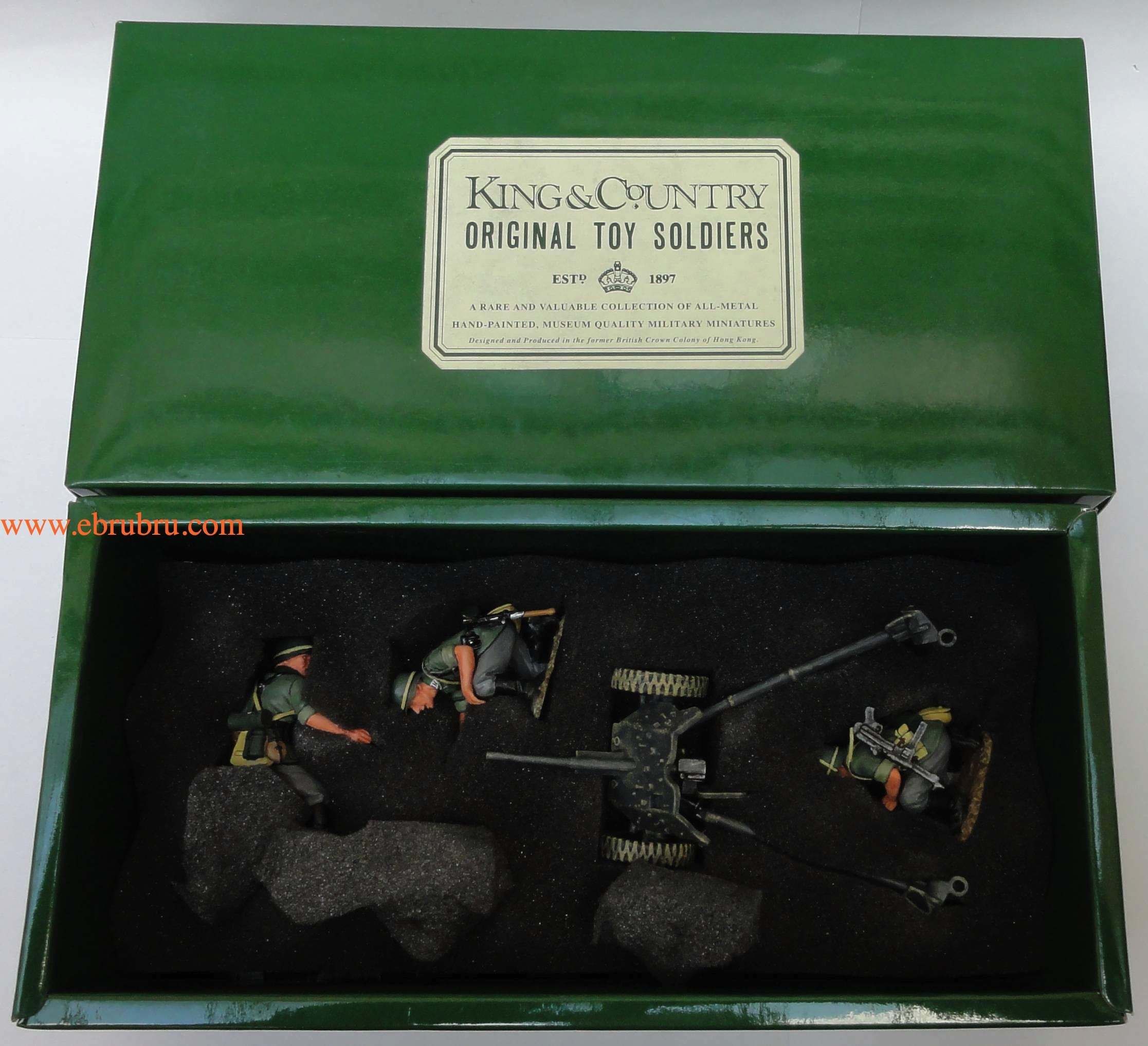 WS42 Anti tank gun set 37 mm King and Country