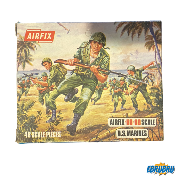 US Marines AIRFIX Boîte bleue sans fenêtre