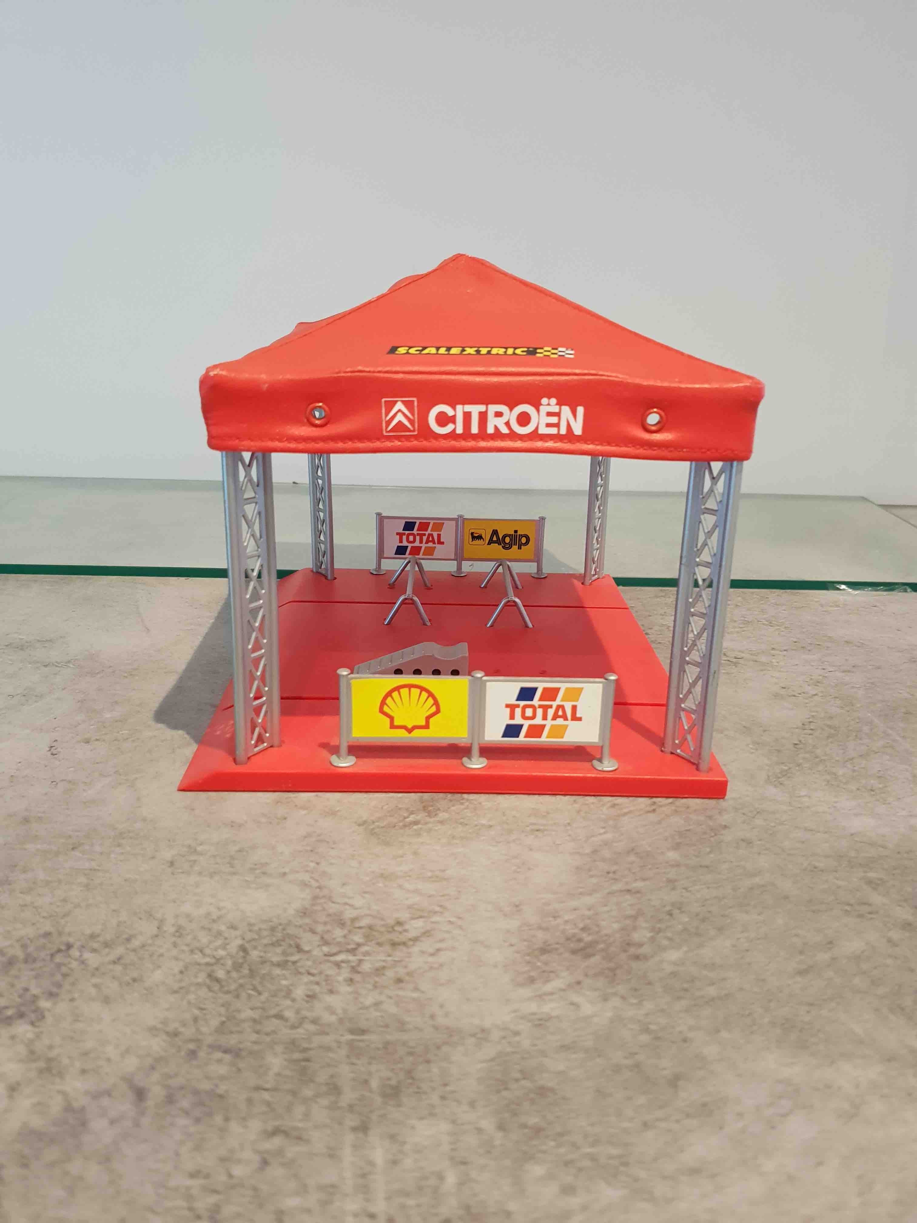 SCALEXTRIC CARPA TALLER RALLY CITROEN