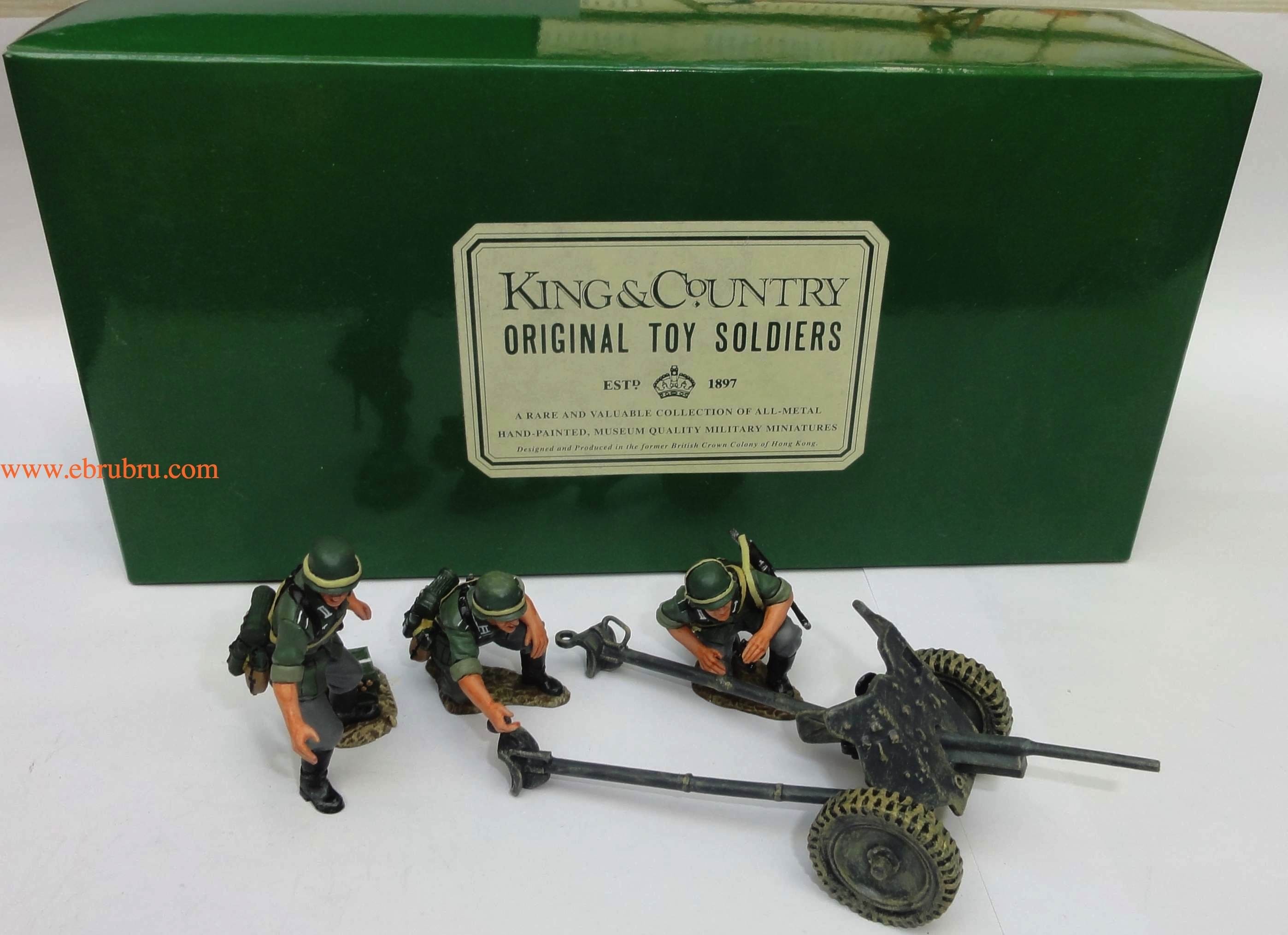 WS42 Anti tank gun set 37 mm King and Country