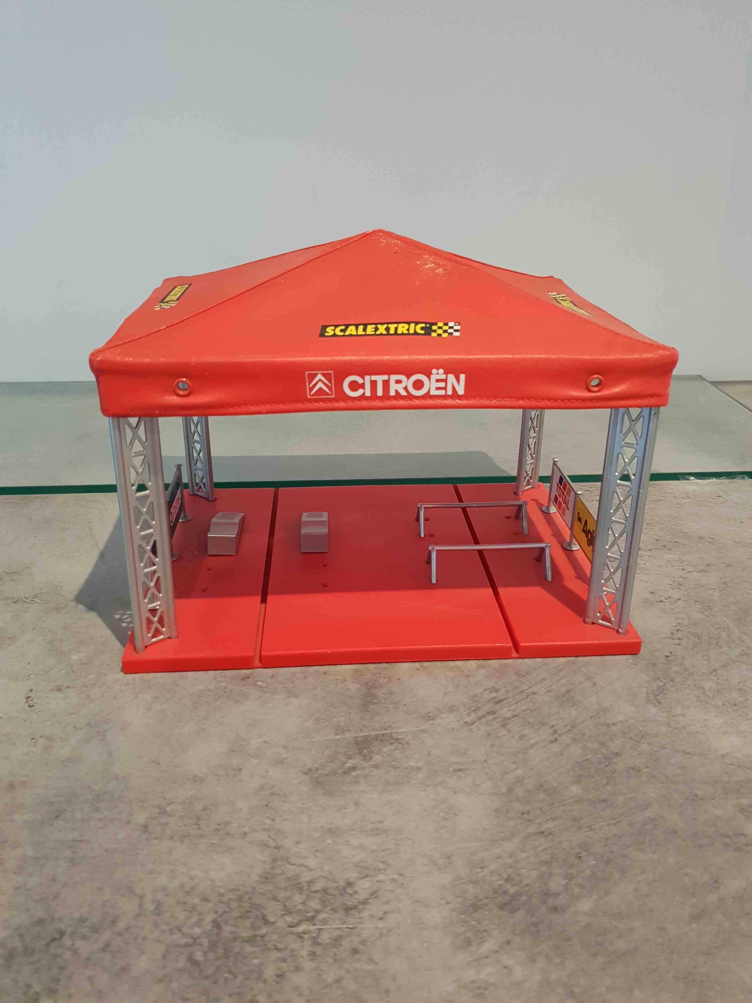 SCALEXTRIC CARPA TALLER RALLY CITROEN