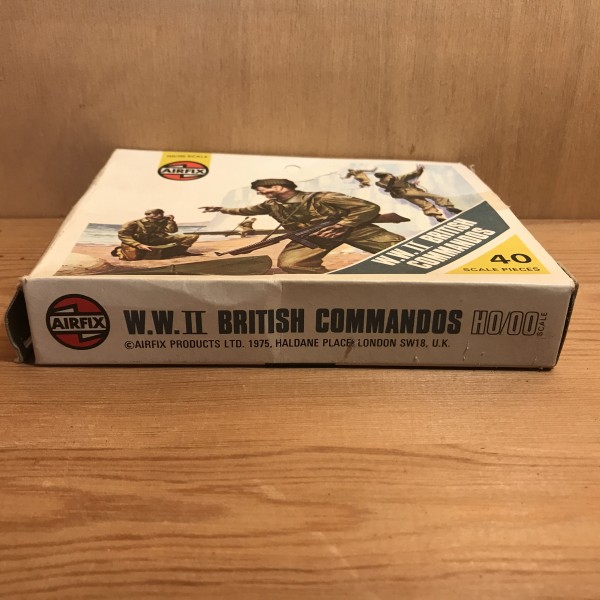 British commandos WW II Airfix HO/OO