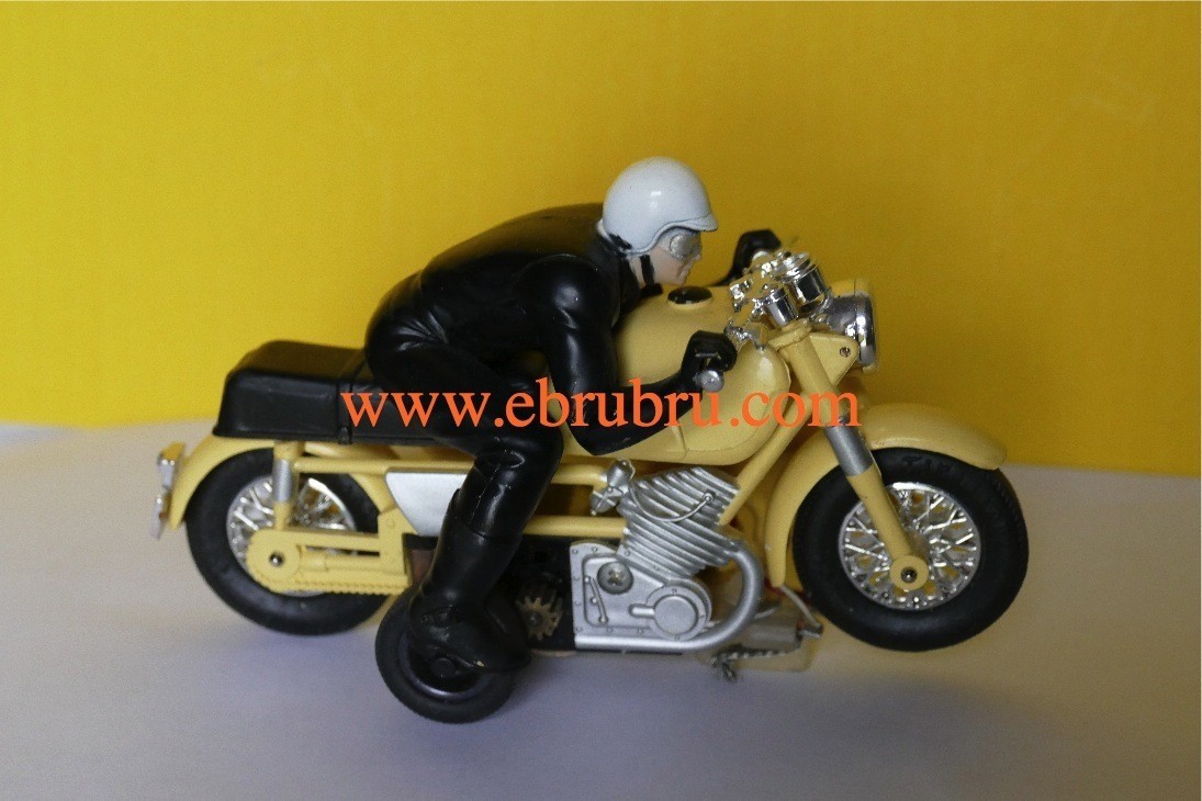 Moto jaune Aurora Thunder Cycle Motorcycle No.3266-995