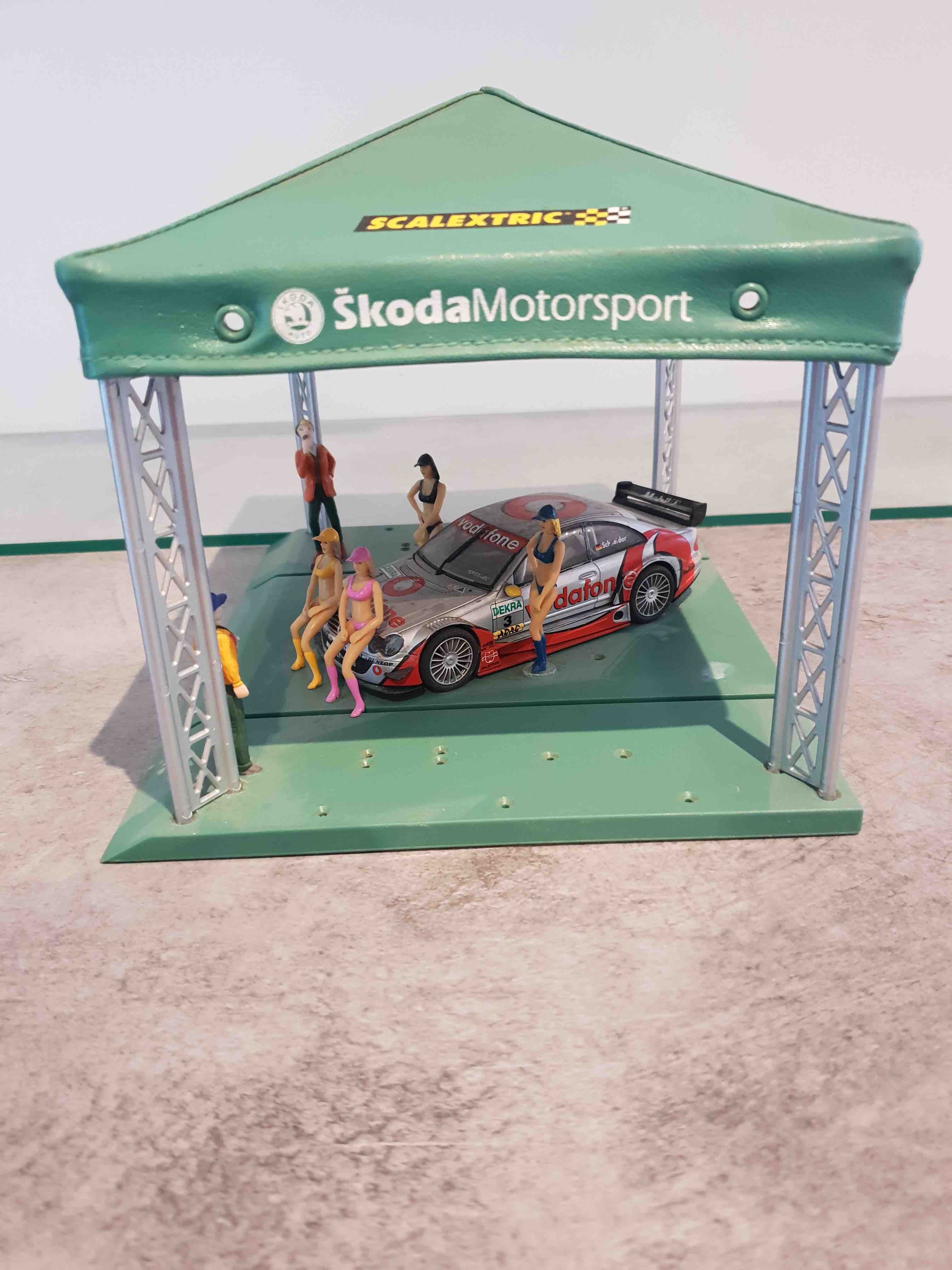 SCALEXTRIC CARPA TALLER RALLY SKODA