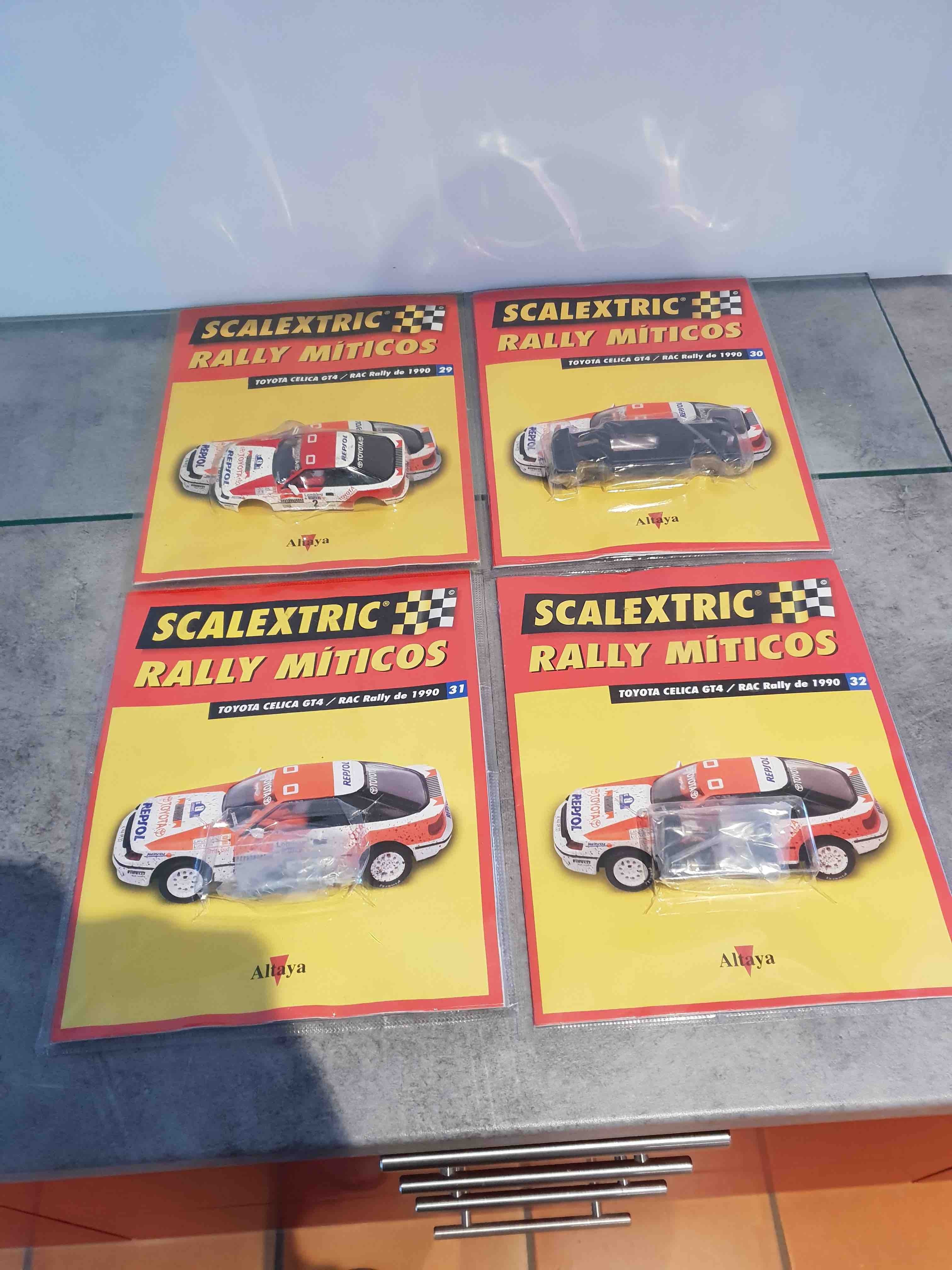 COLLECTION SCALEXTRIC RALLY MITICOS TOYOTA CELICA GT4