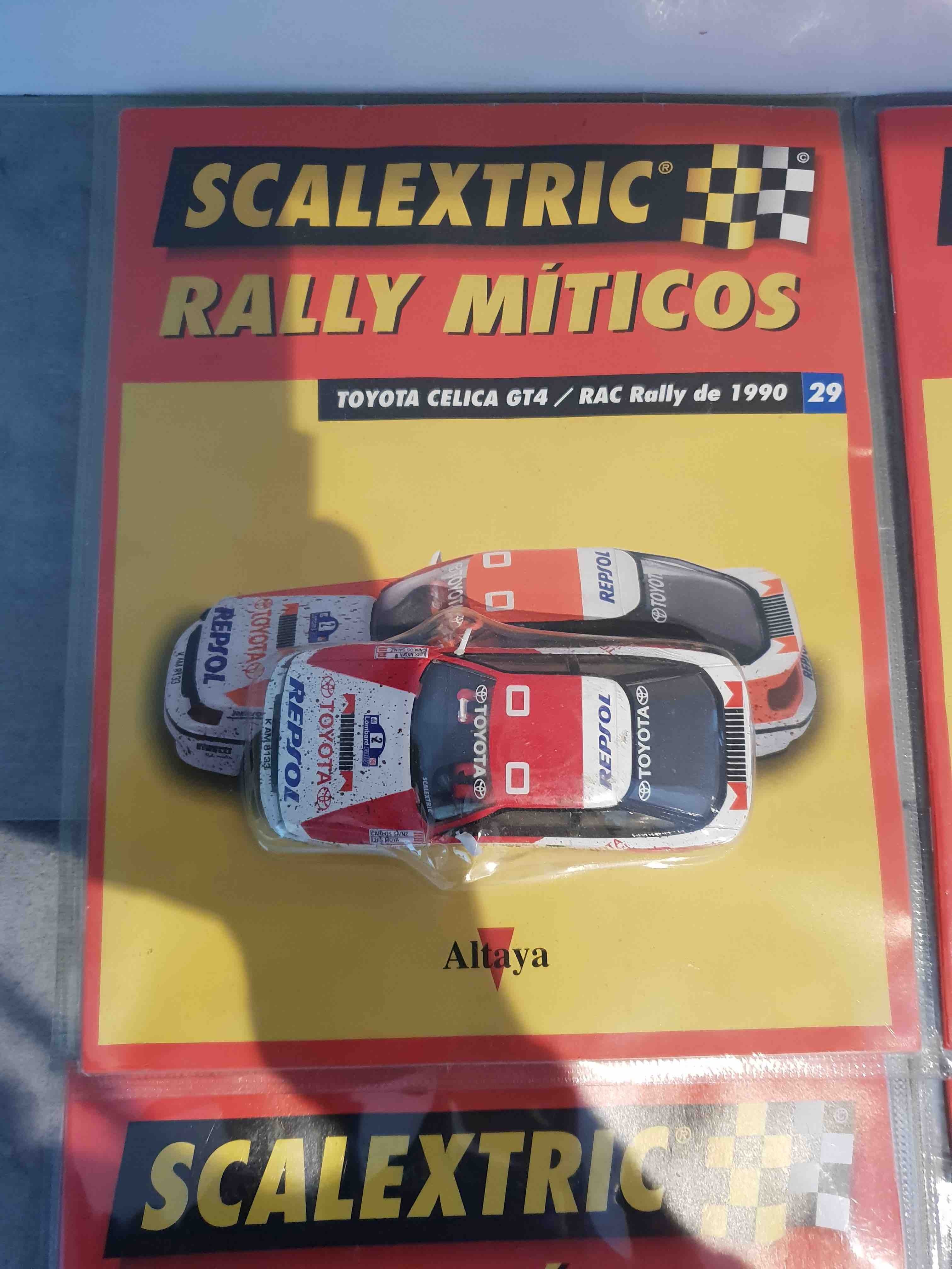 COLLECTION SCALEXTRIC RALLY MITICOS TOYOTA CELICA GT4