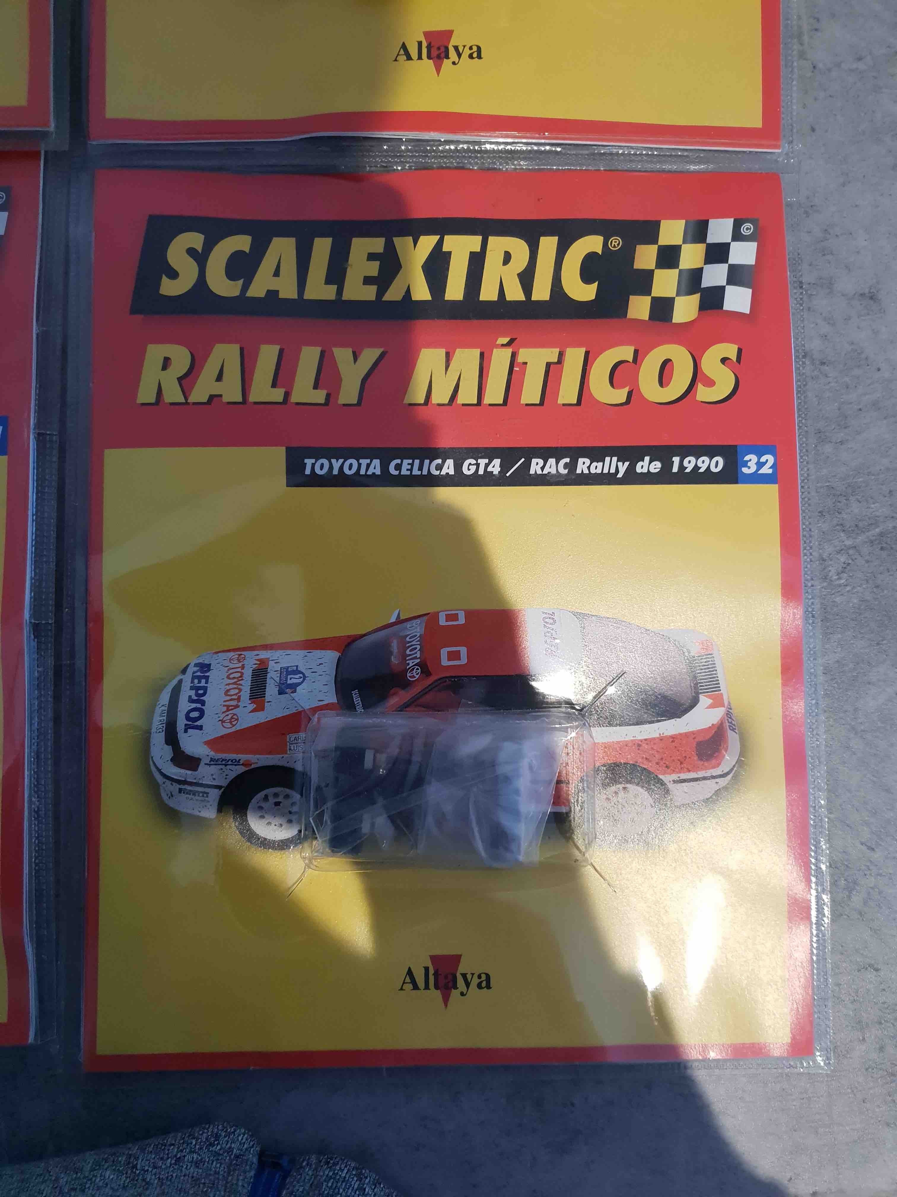 COLLECTION SCALEXTRIC RALLY MITICOS TOYOTA CELICA GT4