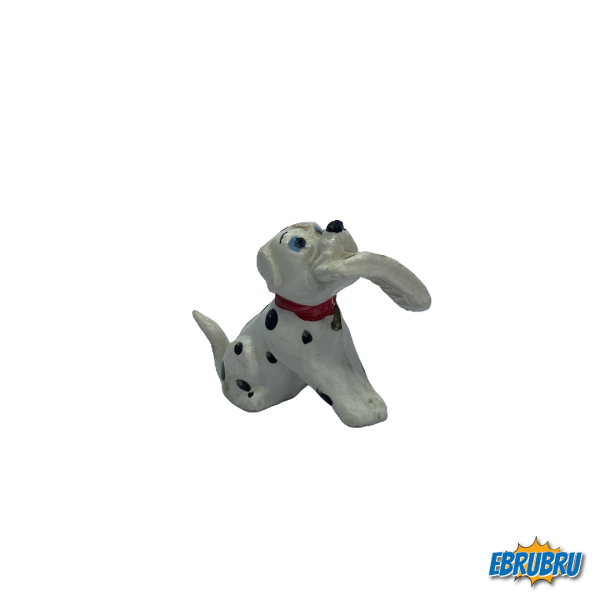 Chiot Dalmatien avec journal - 101 Dalmatiens - Série Disney - Figurine JIM