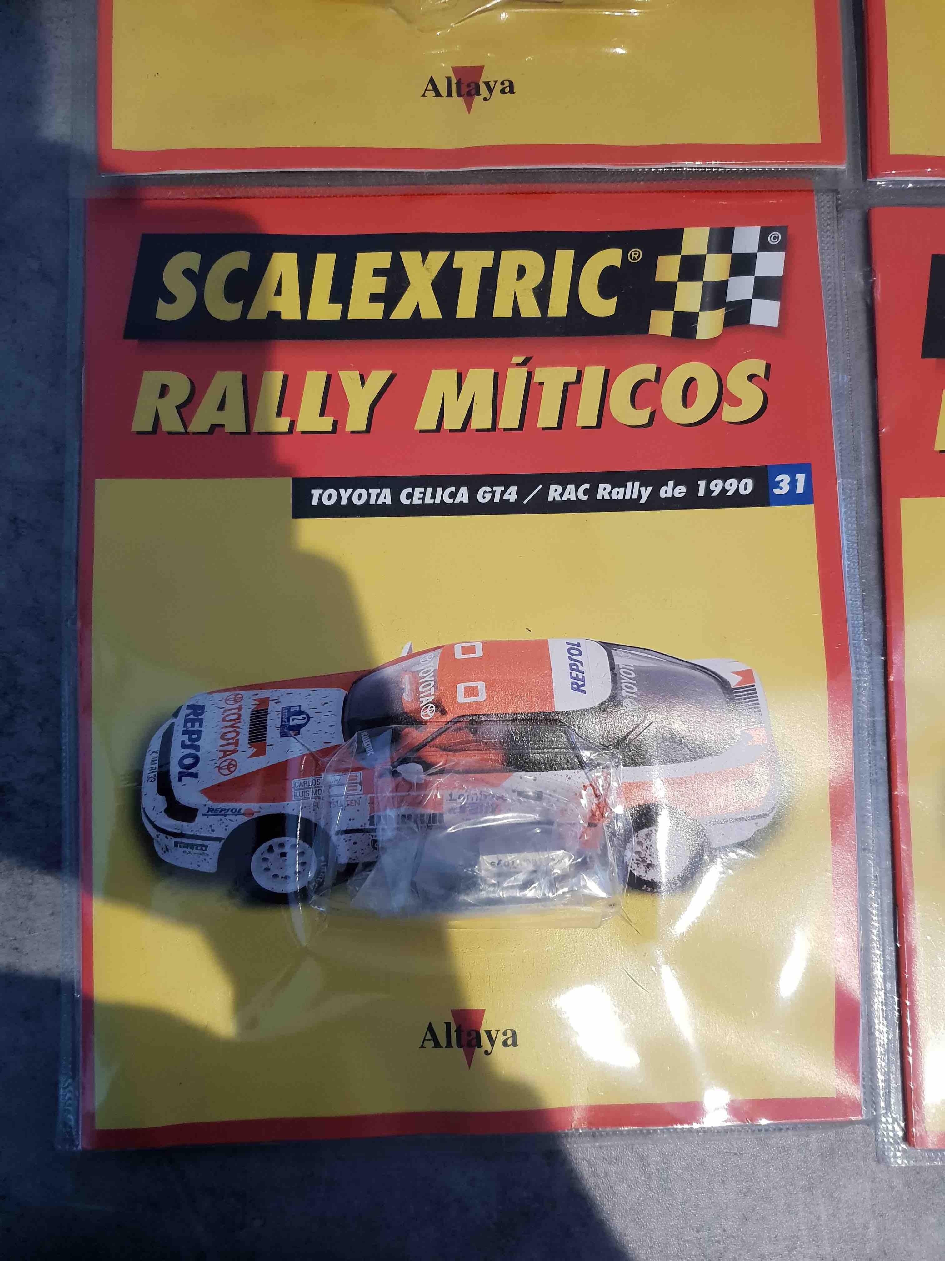 COLLECTION SCALEXTRIC RALLY MITICOS TOYOTA CELICA GT4