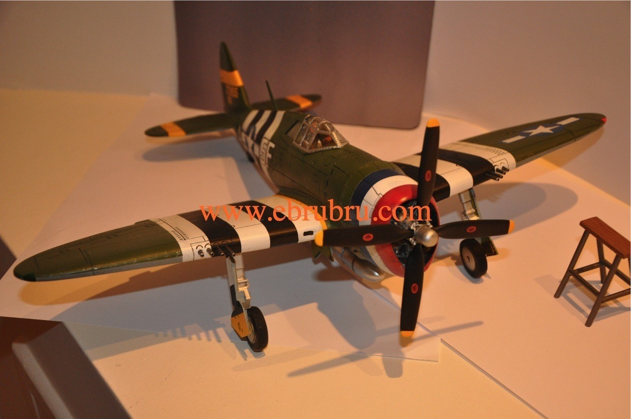 THE REPUBLIC P47 THUNDERBOLT FIGHTER  U.S. AIR FORCE KING & COUNTRY AF012