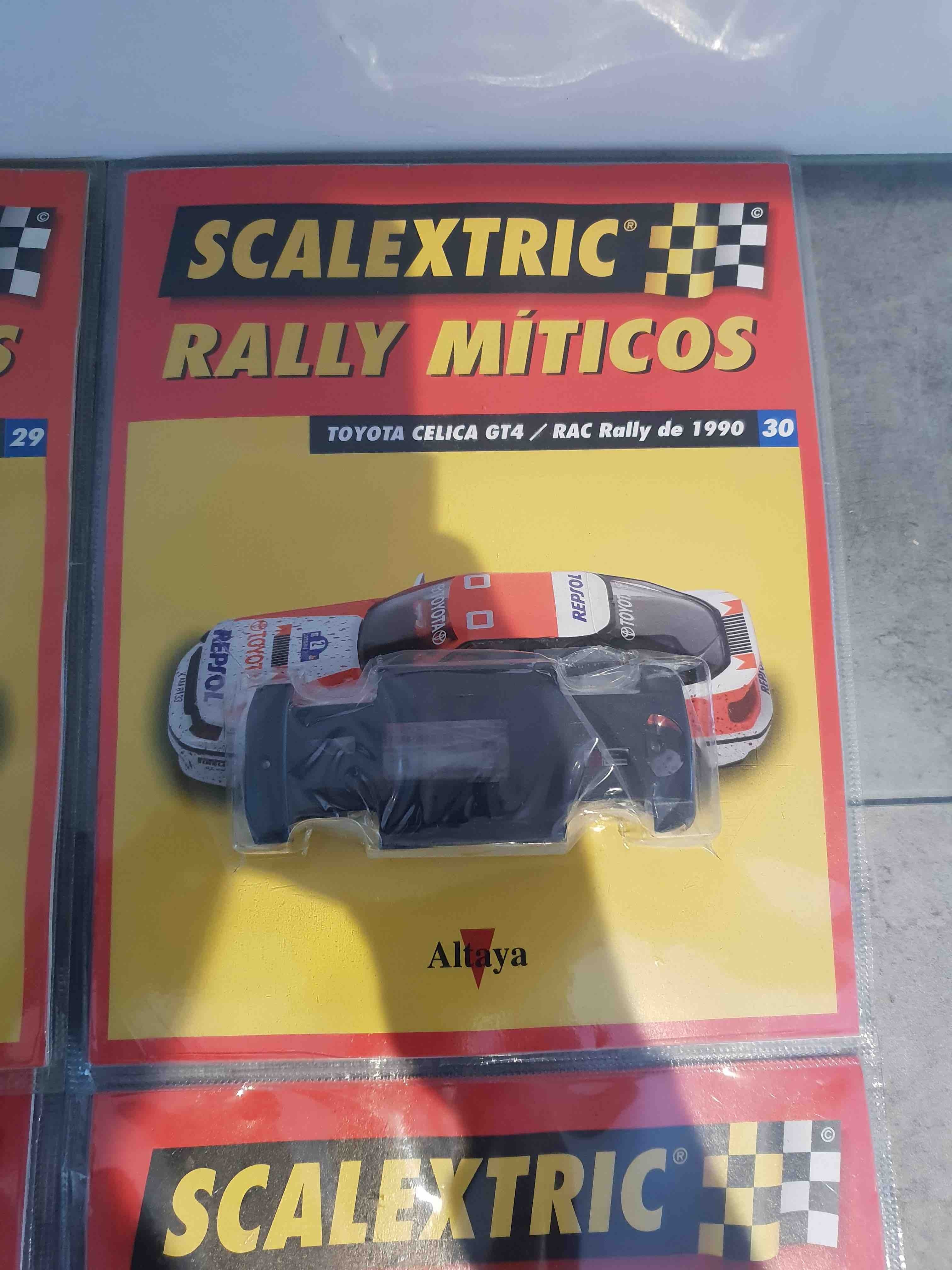 COLLECTION SCALEXTRIC RALLY MITICOS TOYOTA CELICA GT4