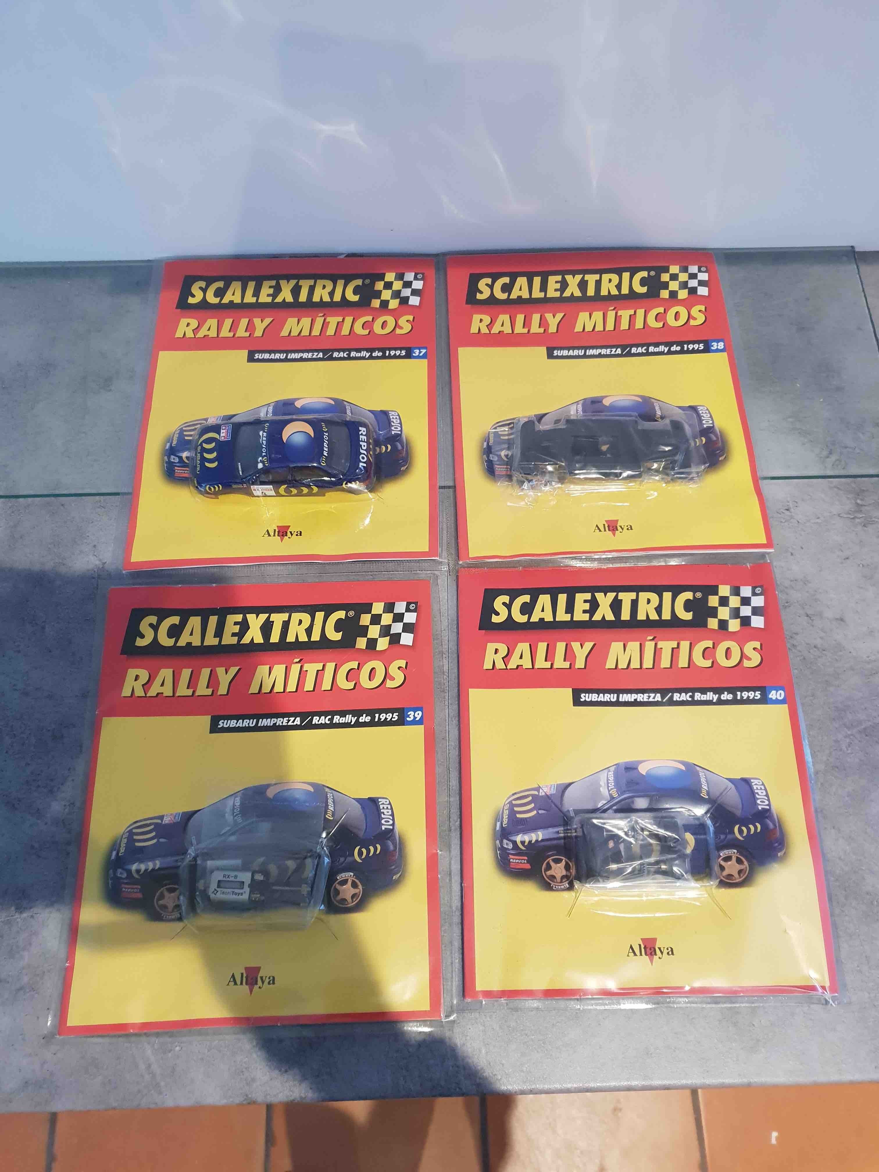 COLLECTION SCALEXTRIC RALLY MITICOS SUBARU IMPREZA