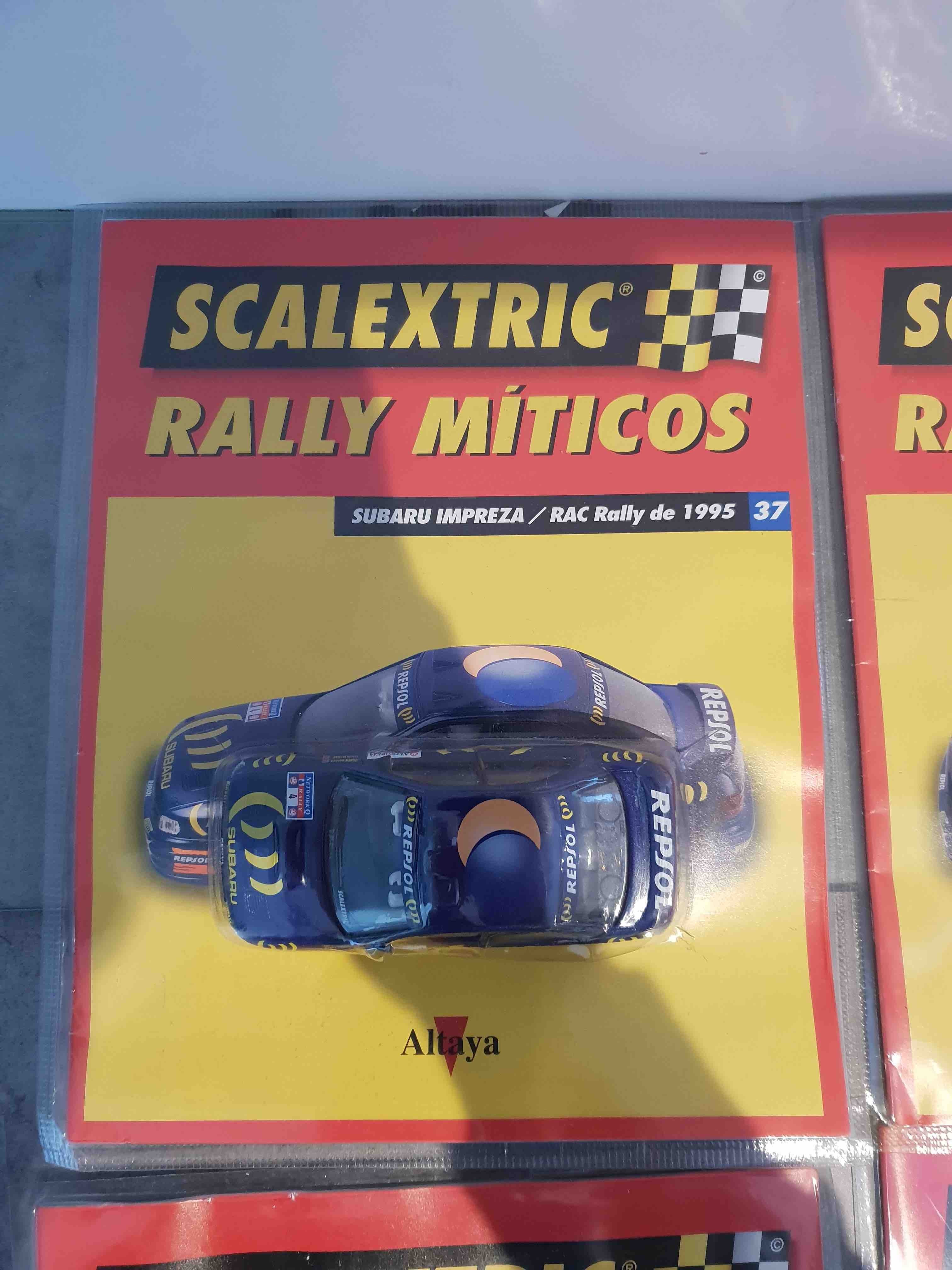 COLLECTION SCALEXTRIC RALLY MITICOS SUBARU IMPREZA