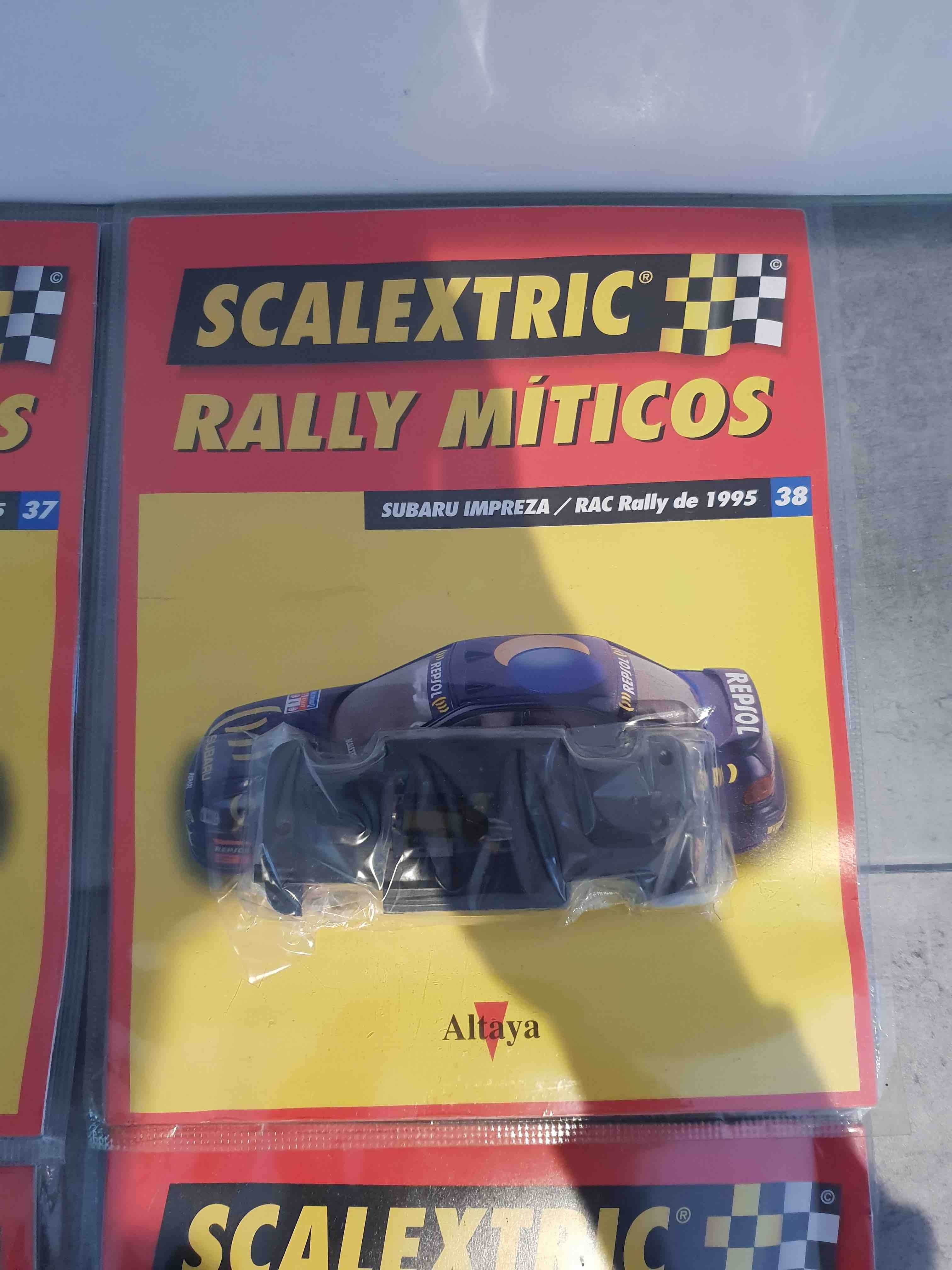 COLLECTION SCALEXTRIC RALLY MITICOS SUBARU IMPREZA