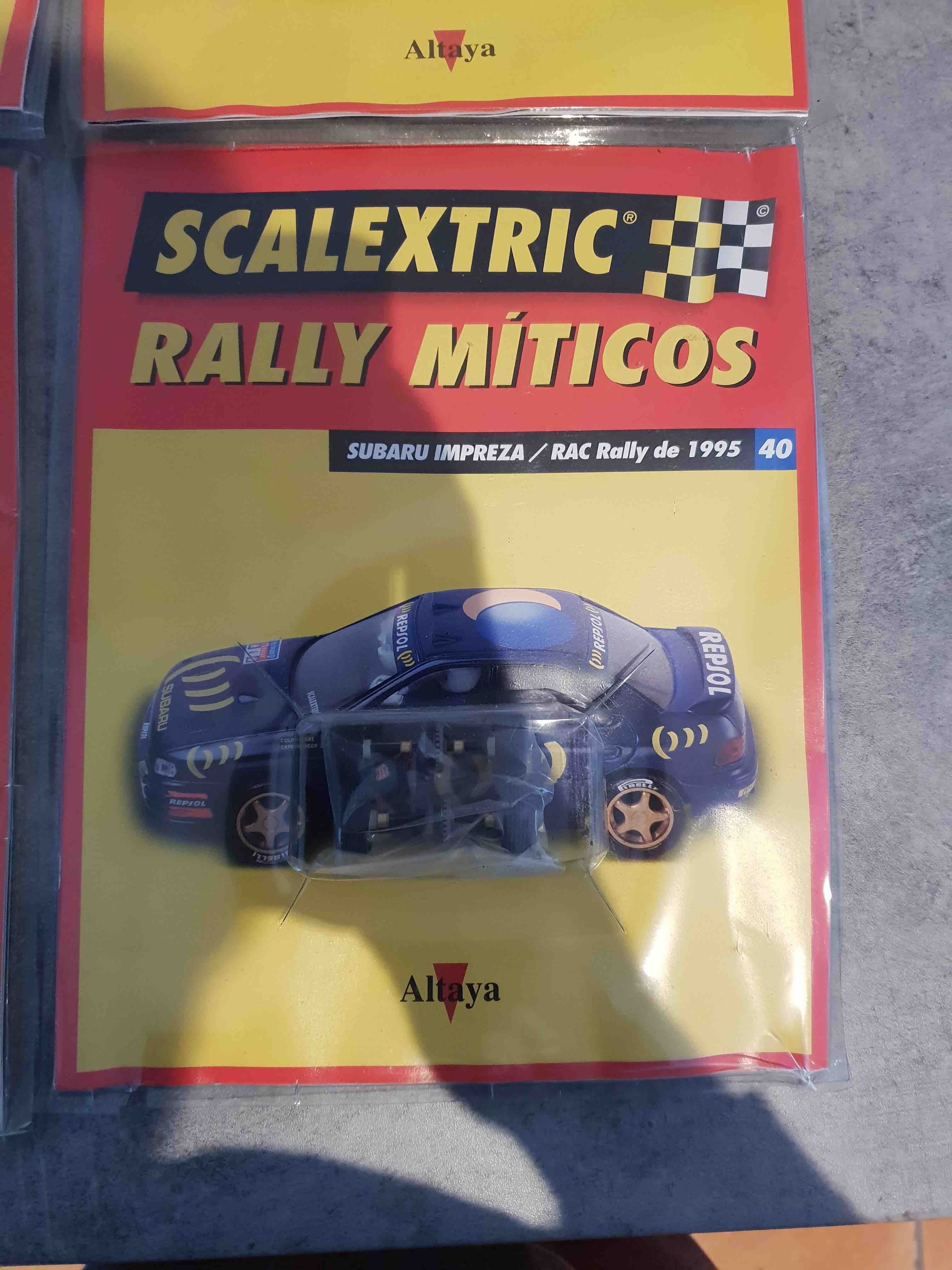 COLLECTION SCALEXTRIC RALLY MITICOS SUBARU IMPREZA