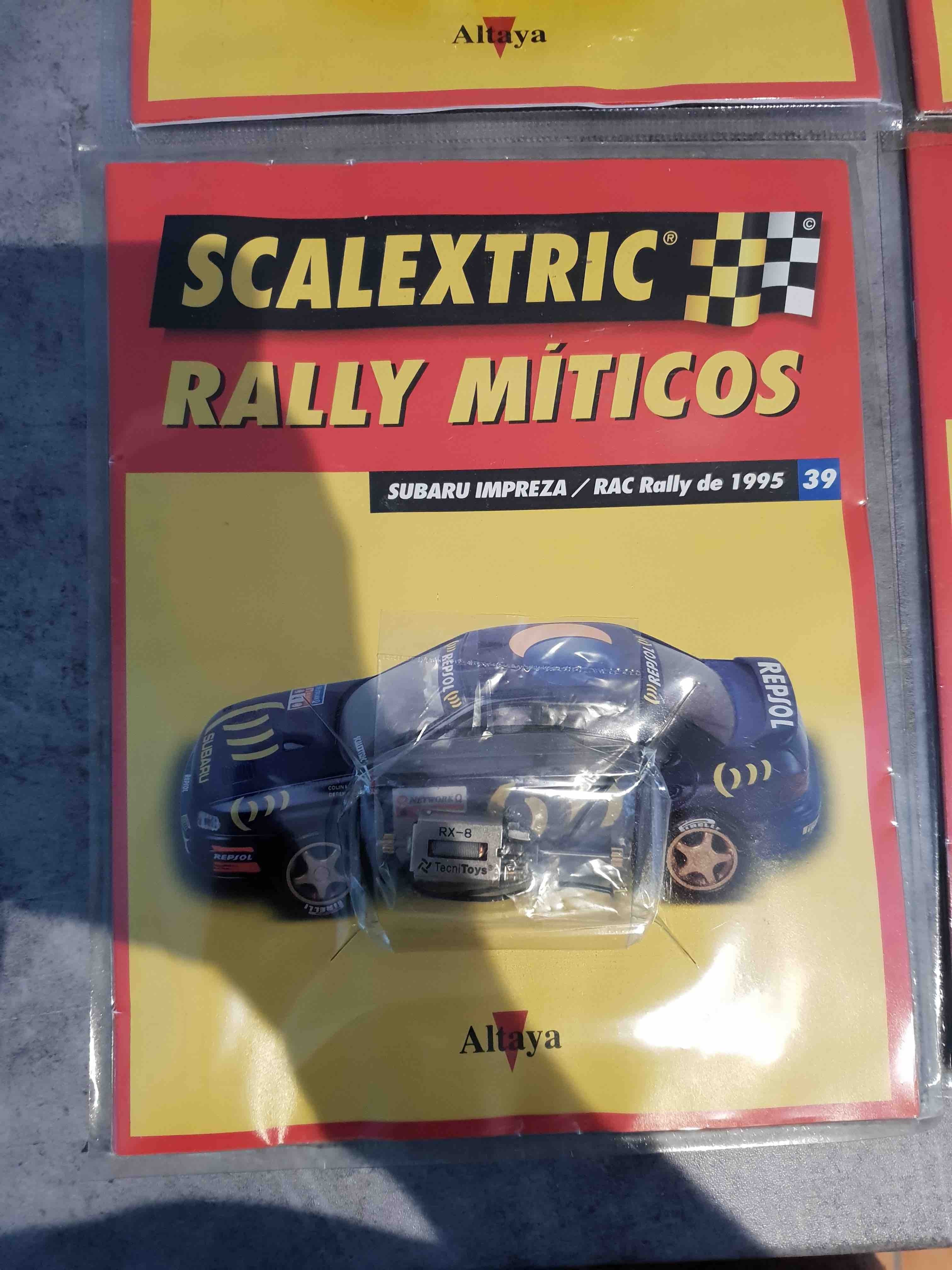 COLLECTION SCALEXTRIC RALLY MITICOS SUBARU IMPREZA