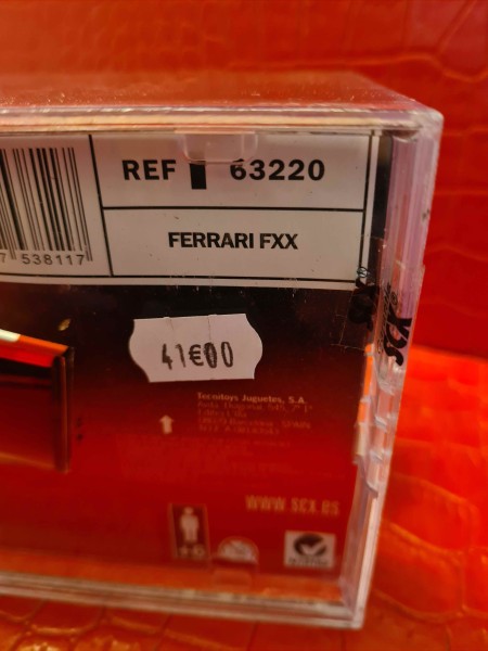 FERRARI FXX SCALEXTRIC SCX REF 63220 
