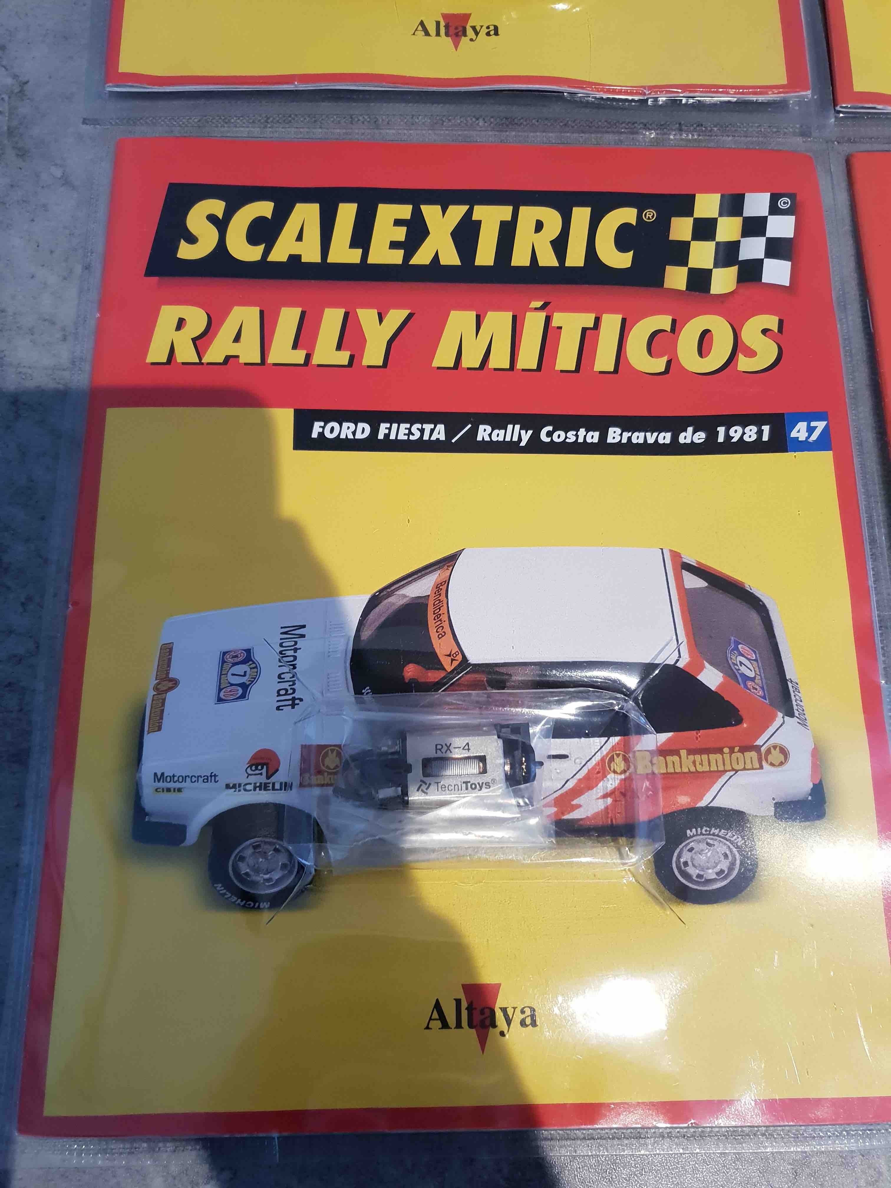 SCALEXTRIC RALLY MITICOS FORD FIESTA