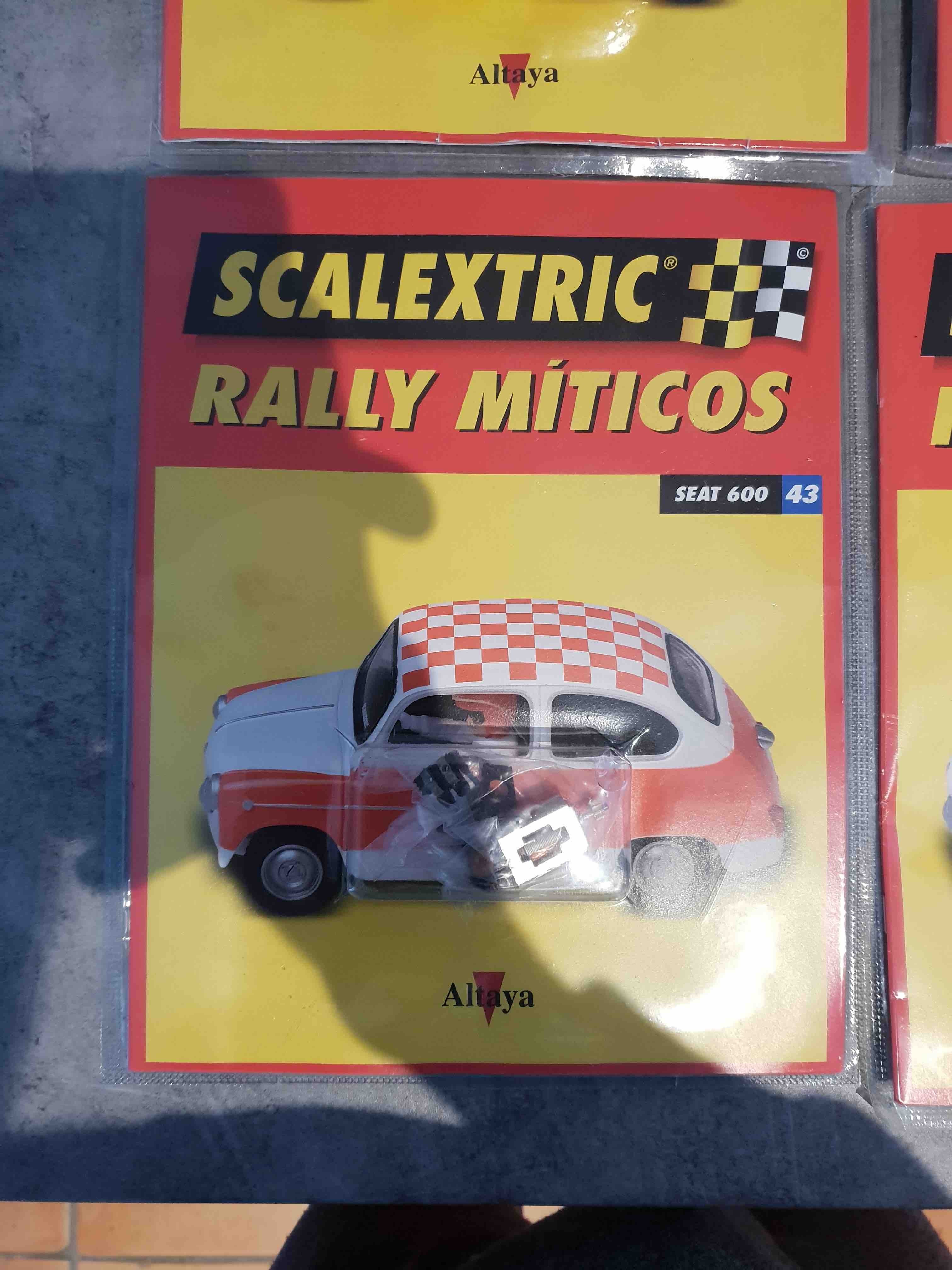 SCALEXTRIC RALLY MITICOS SEAT 600