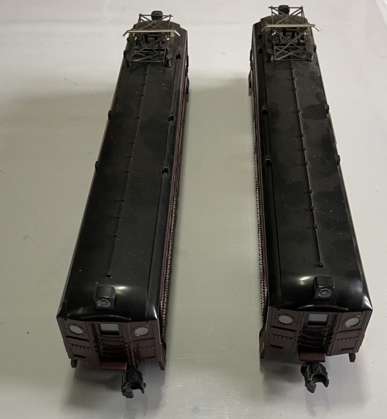  Pennsylvania PRR 6-18310 multiple-unit commuter cars #484/485 Lionel 2 car