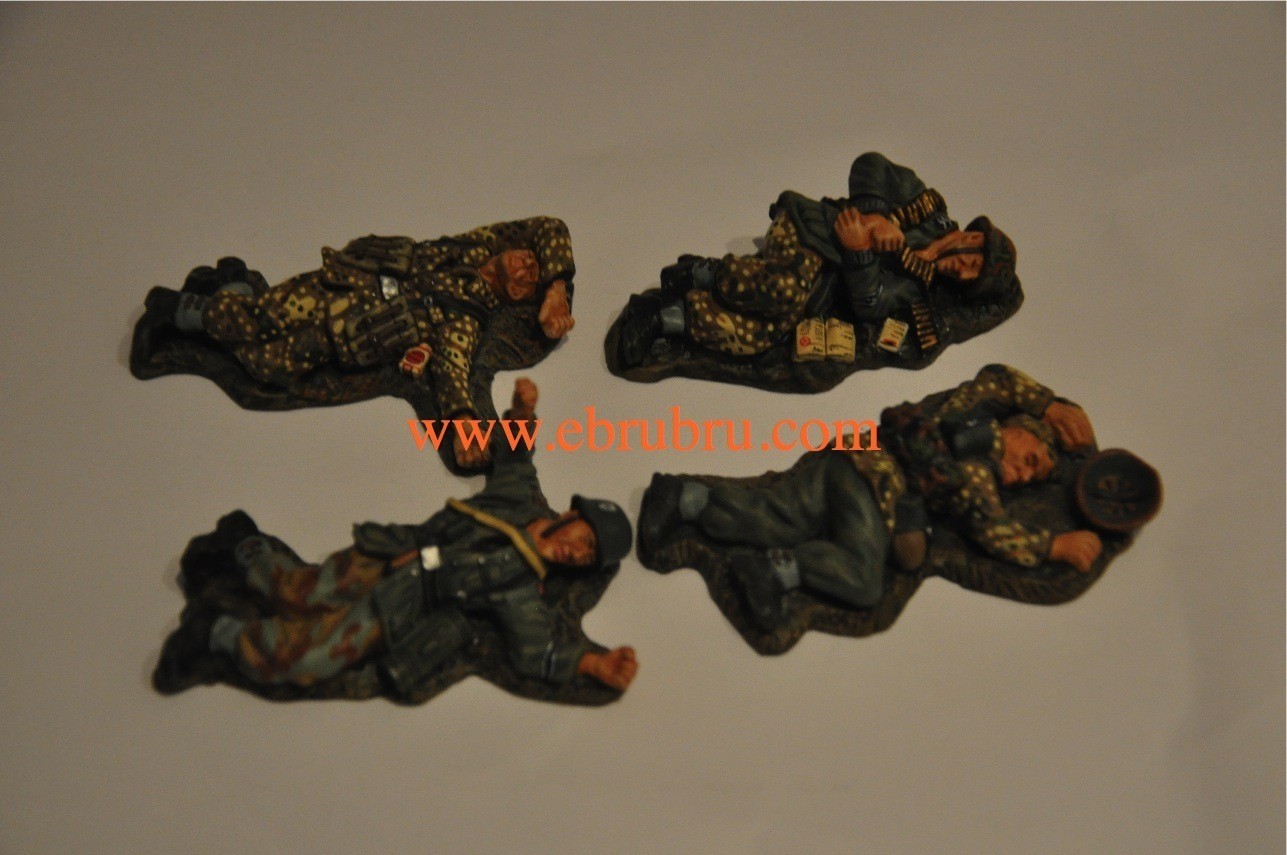 GERMAN ARMY  CASUALITIES OF WAR NORMANDY KING & COUNTRY WS030