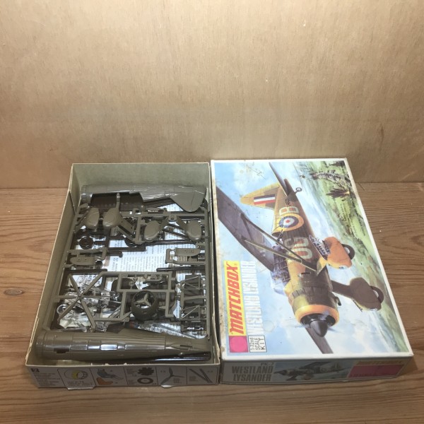 WESTLAND LYSANDER PK 7 MAQUETTE AVION MATCHBOX 1/72 SCALE KIT