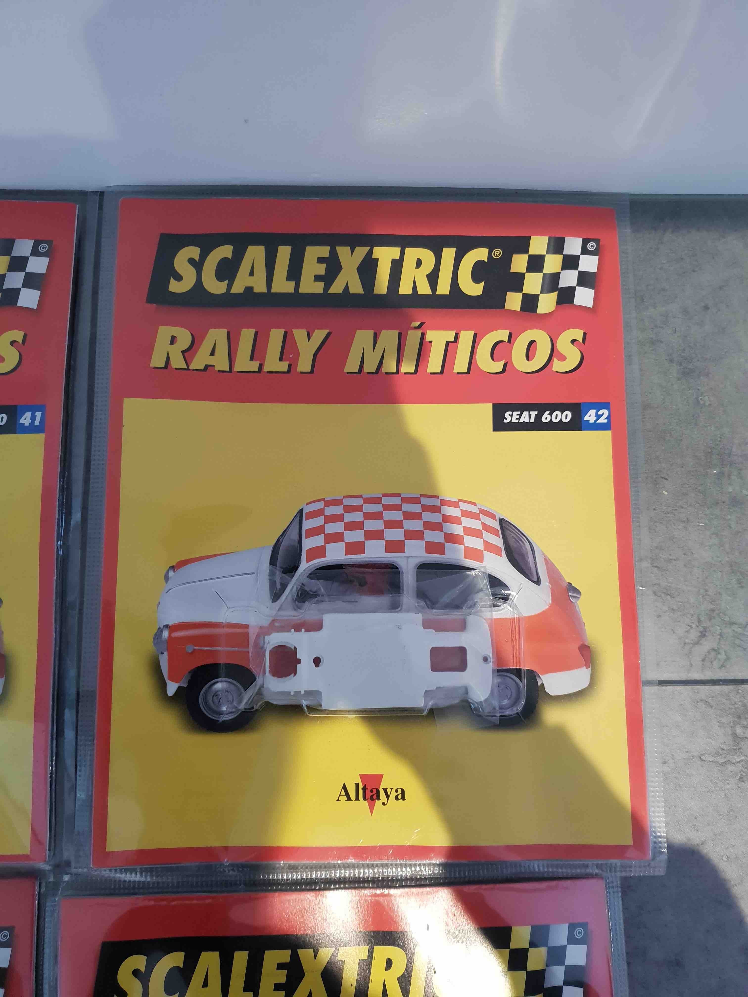 SCALEXTRIC RALLY MITICOS SEAT 600