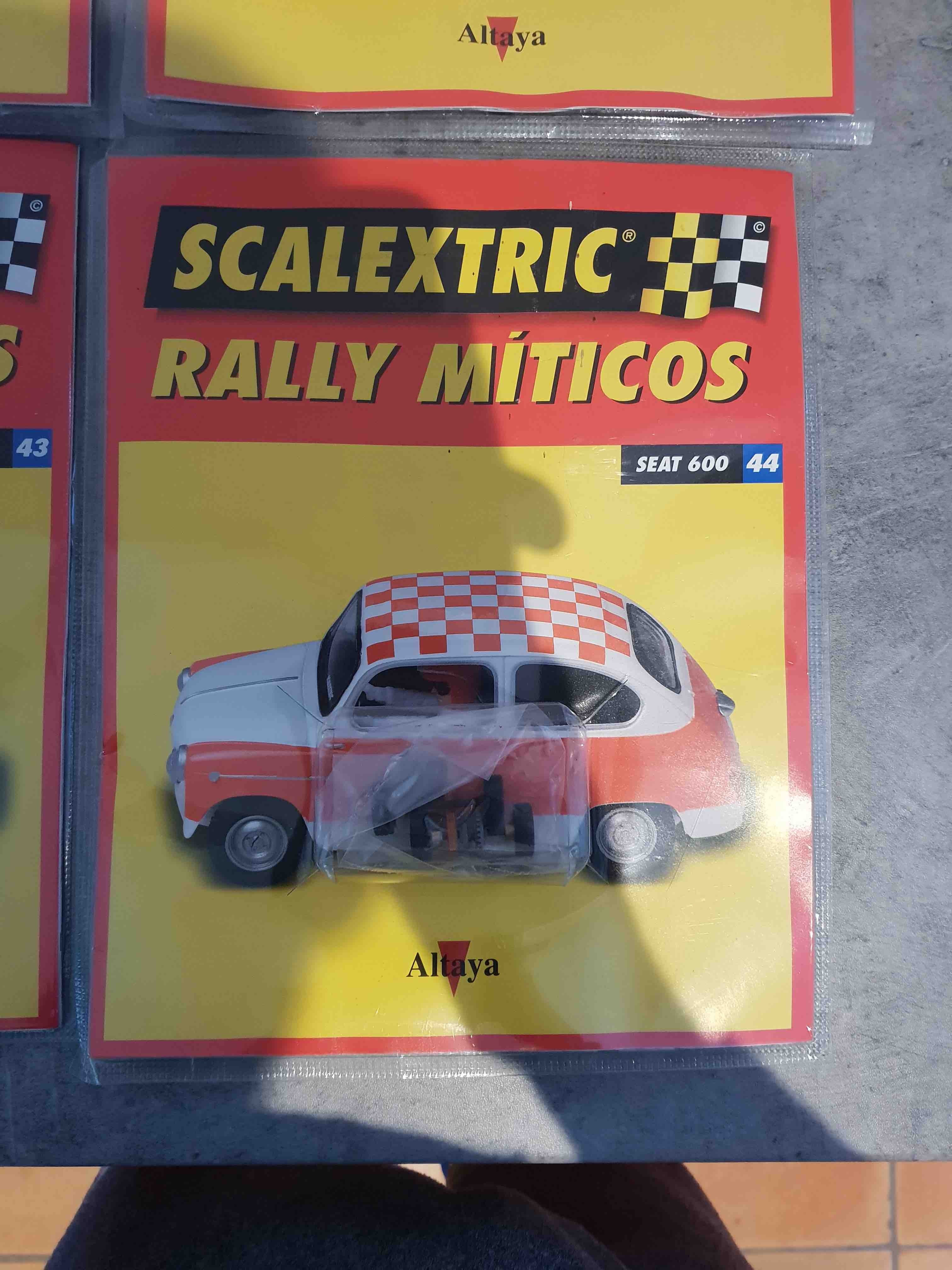 SCALEXTRIC RALLY MITICOS SEAT 600