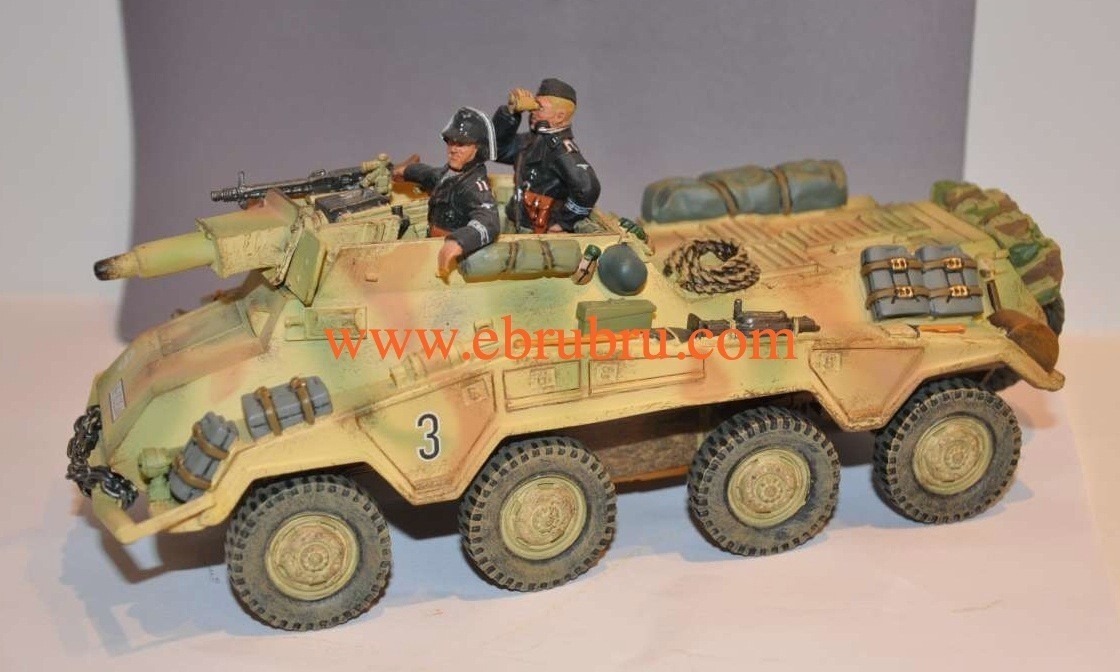 GERMAN ARMY PUMA ARMOURED CAR KING & COUNTRY WS068