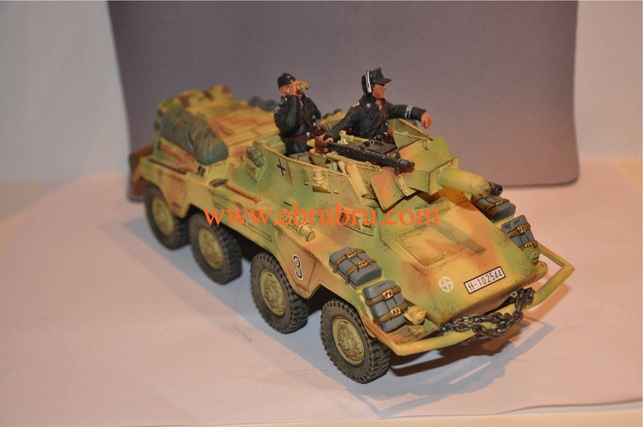 GERMAN ARMY PUMA ARMOURED CAR KING & COUNTRY WS068