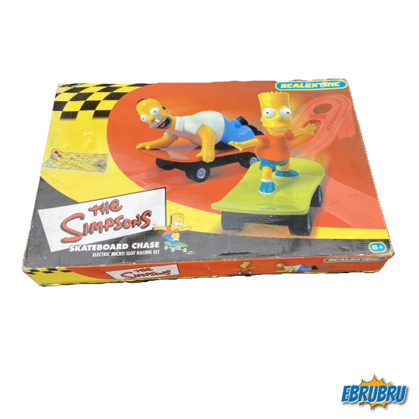 Coffret The Simpsons Skateboard Chase SCALEXTRIC