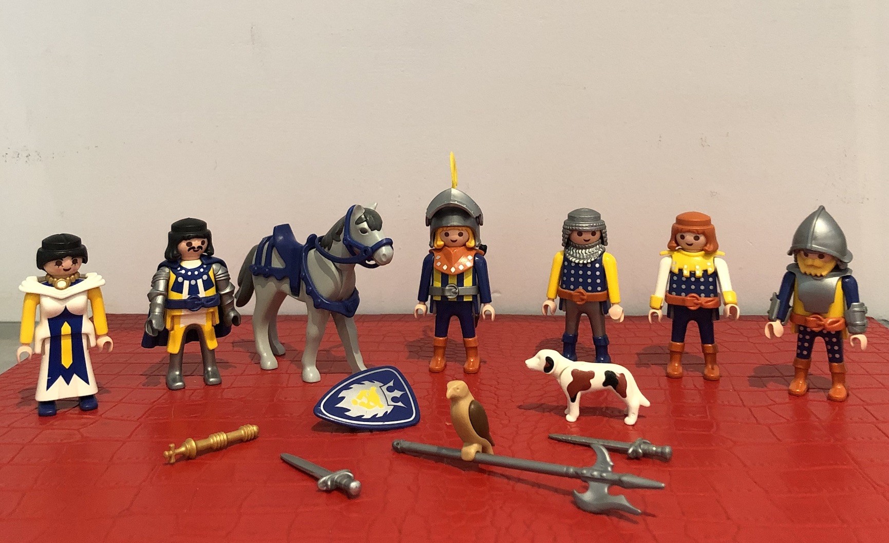 Chevaliers Moyen Age Personnages du château Playmobil 3268